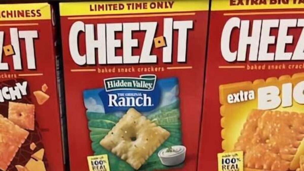 Cheez-It x Hidden Valley Ranch Crackers