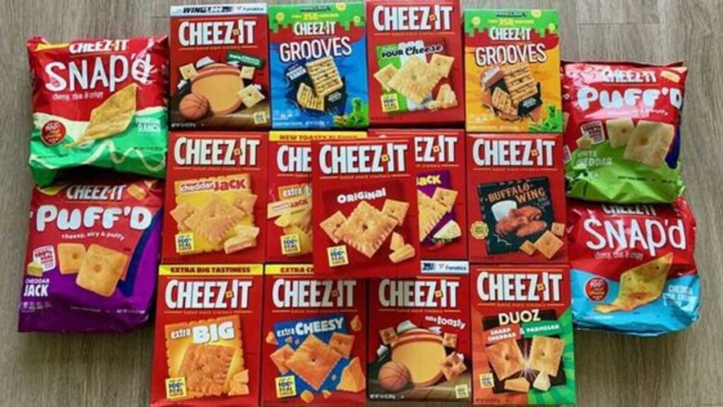 Cheez-It flavors