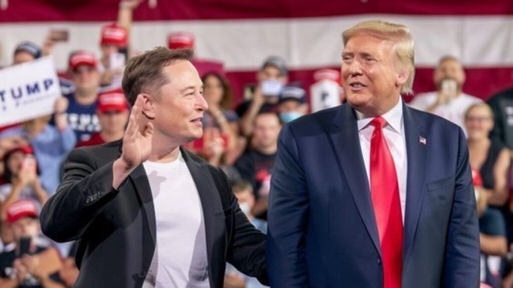 Elon Musk and Donald Trump