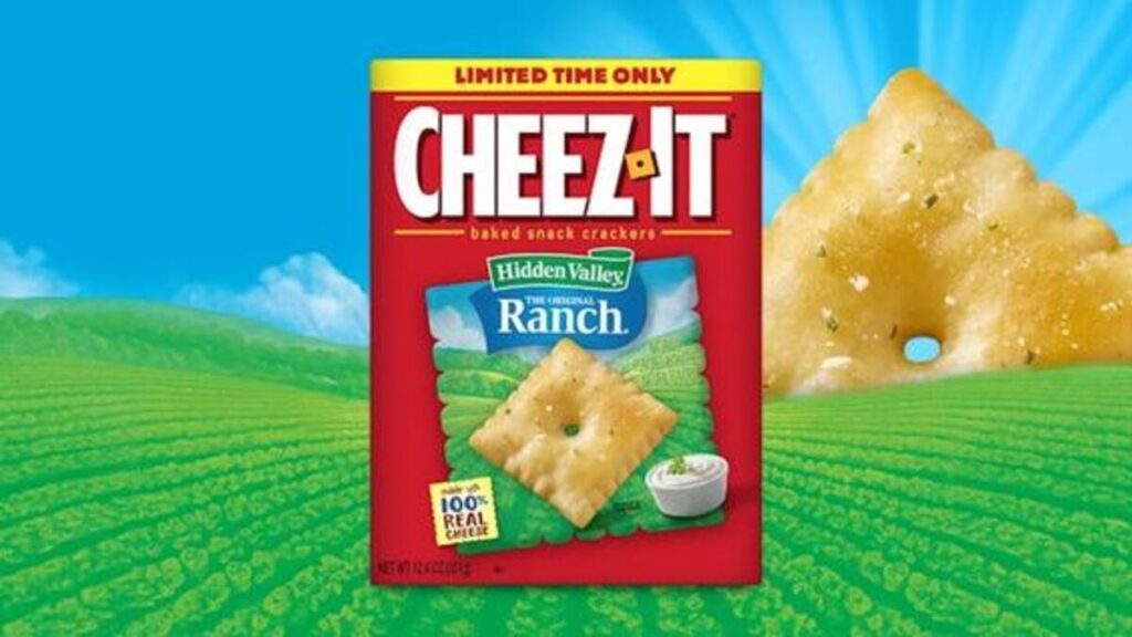 Cheez-It x Hidden Valley Ranch Crackers