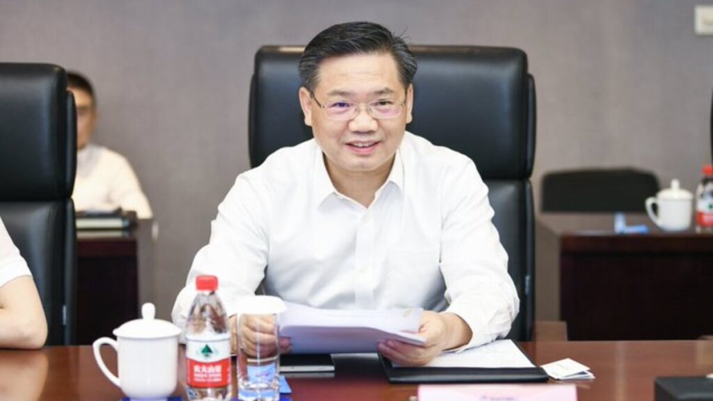 Baowu Steel company Chairman Hu Wangming