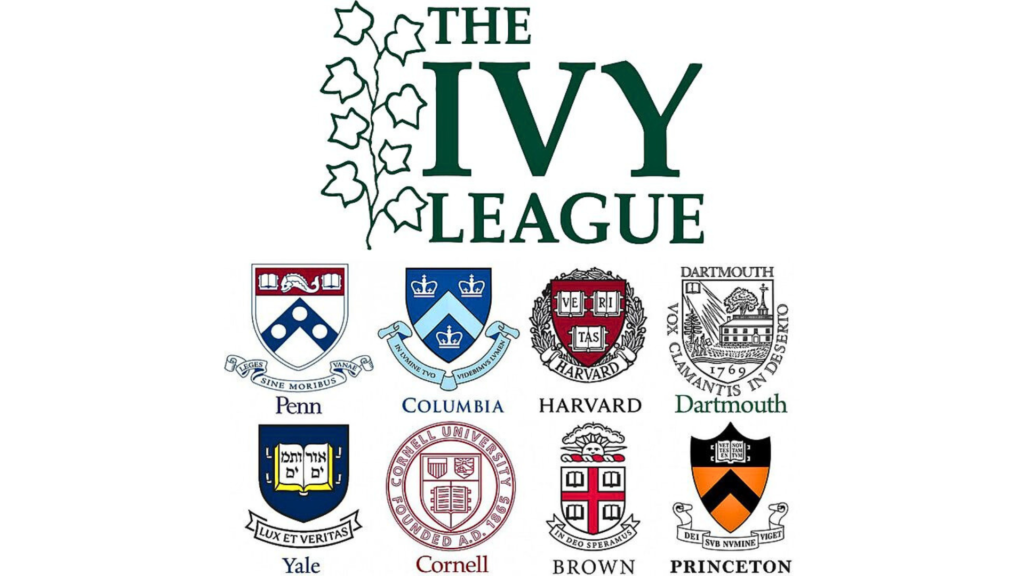 The Ivy League top colleges