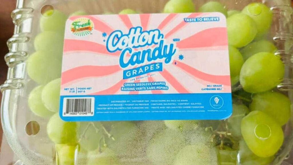 Cotton candy grapes