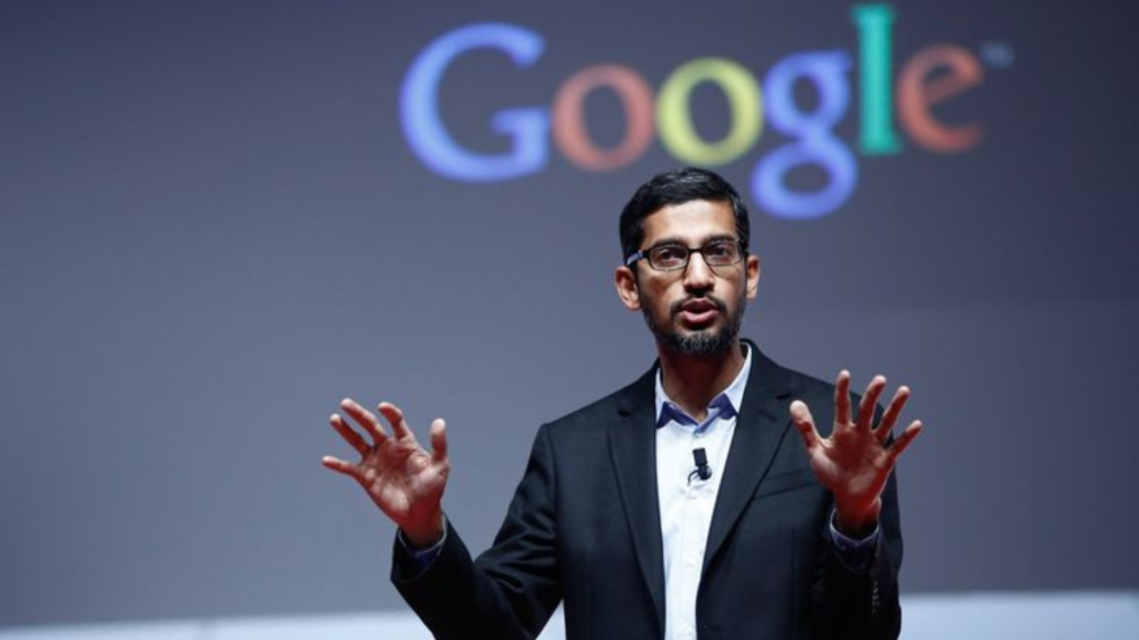 Google CEO, Sundar Pichai