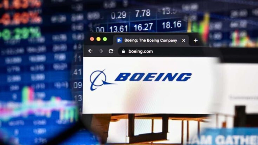 Boeing shares