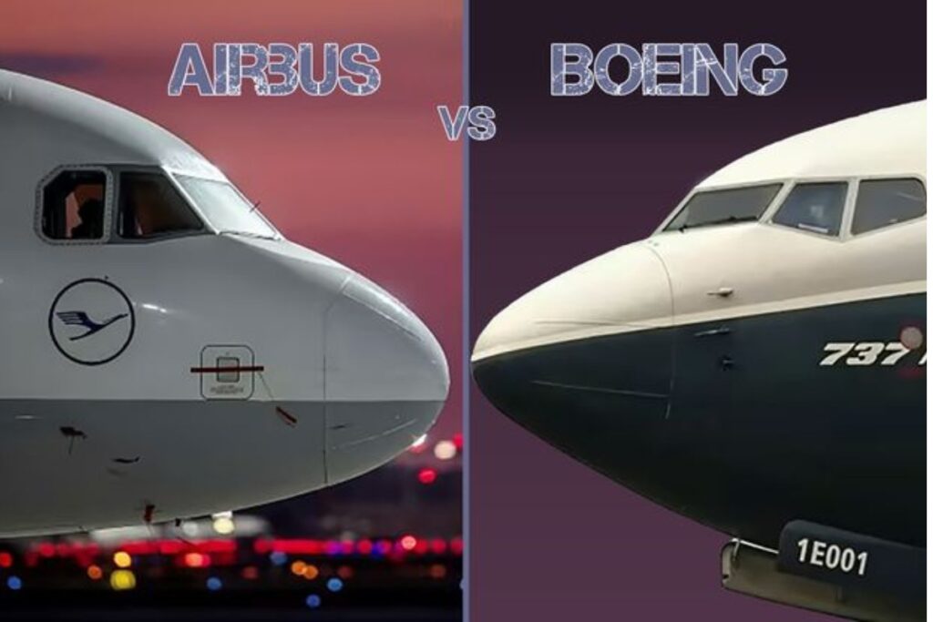 Airbus and Boeing