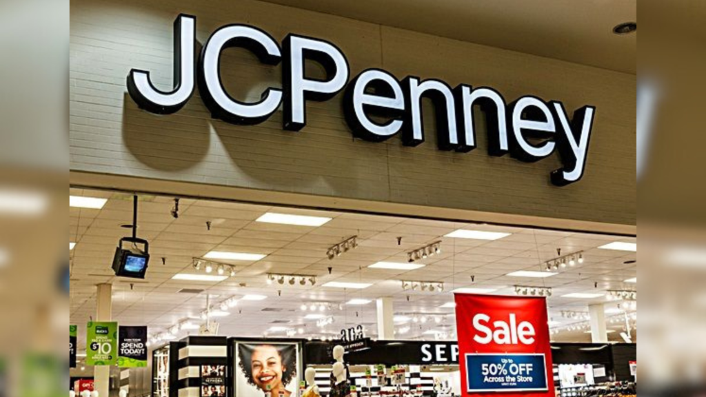 JC Penney 50% discount sale