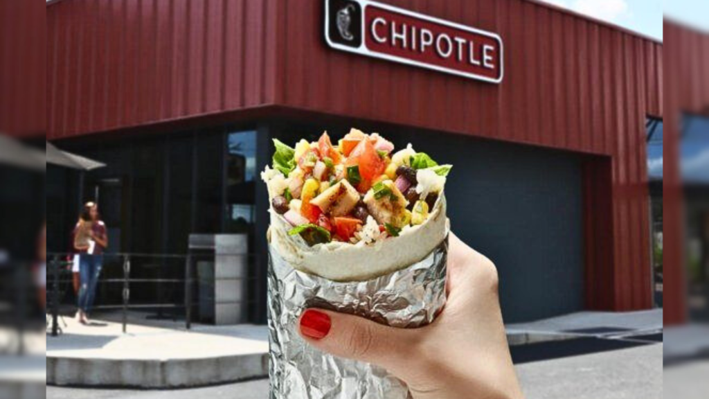 A Chipotle burito