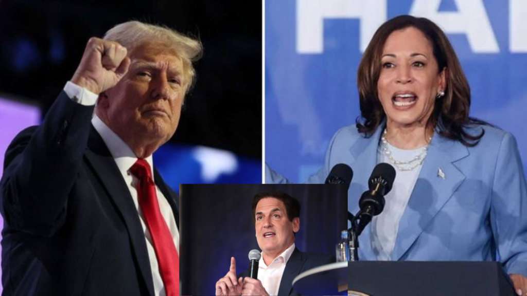 Mark Cuban shares opinion on Trump and Kamala Harris