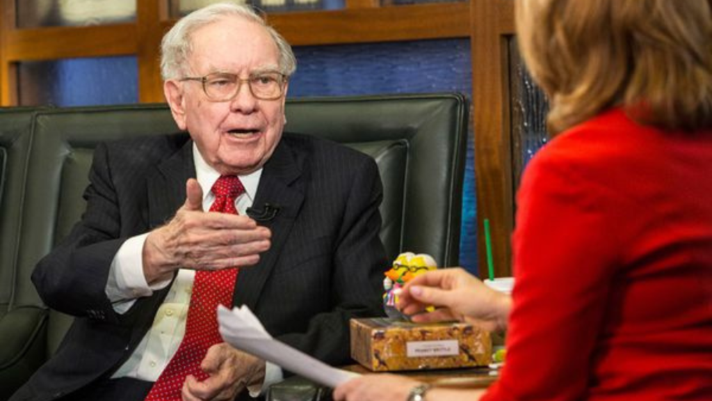 Warren Buffett in an interview