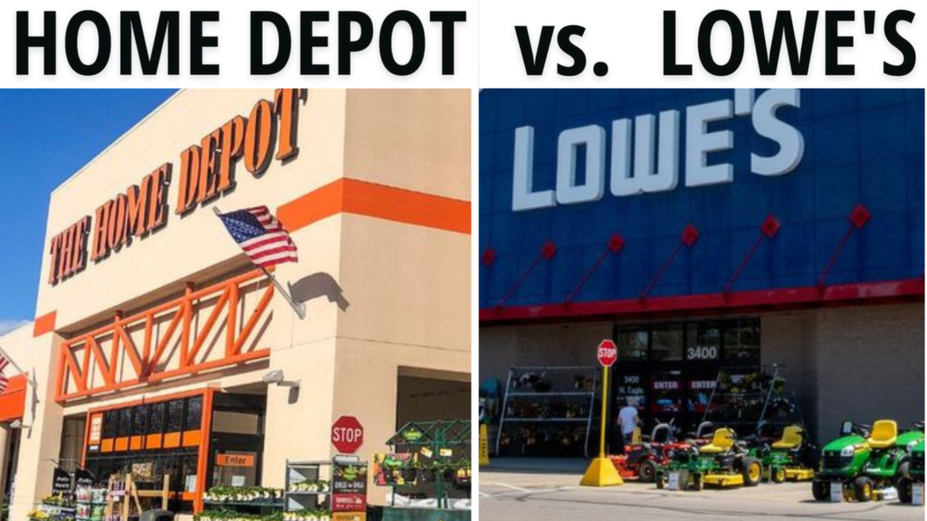 Lowe's and Home depot comparison