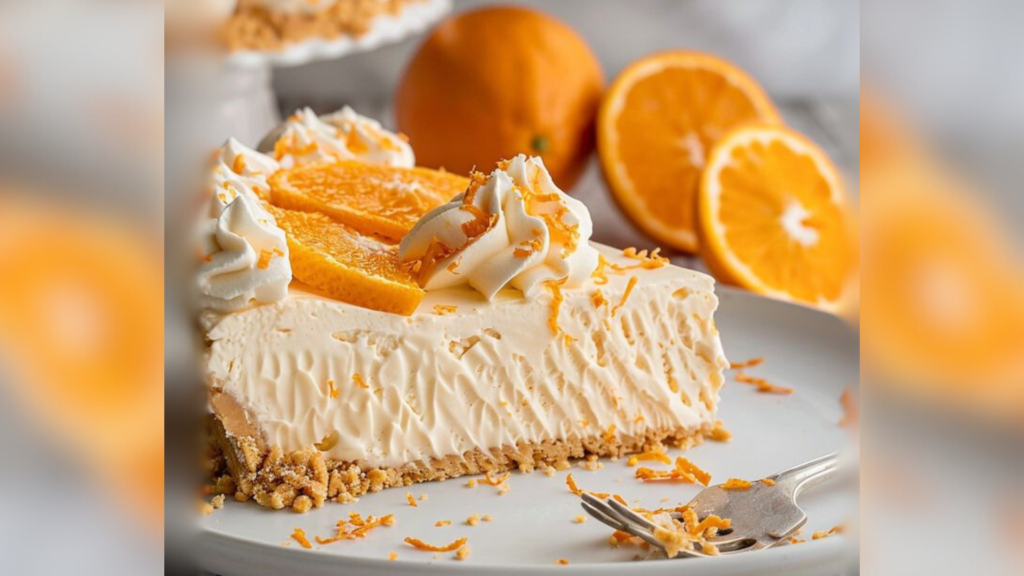 Orange Dreamsicle Cheesecake