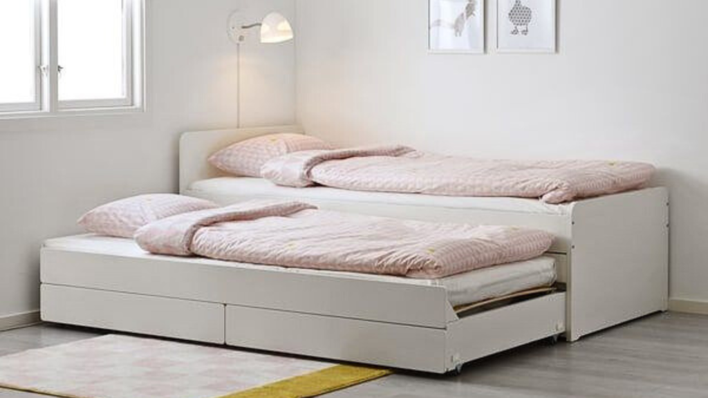 Ikea convertible double bed