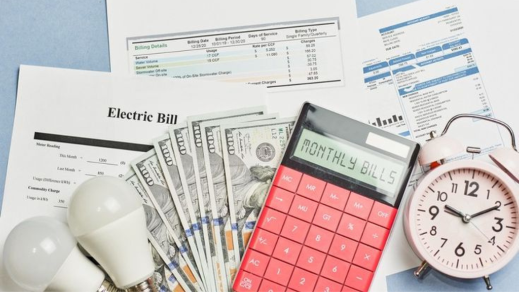 Electric and Monthly bills