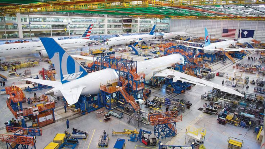 Boeing factory