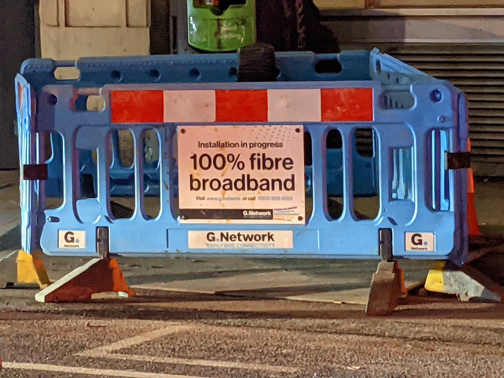 100 percent Fiber Broadband hoarding 2