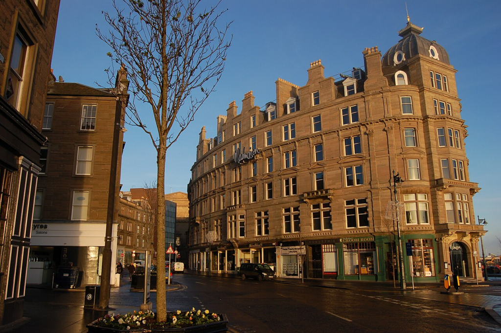 Whitehall Crescent and Malmaison Dundee