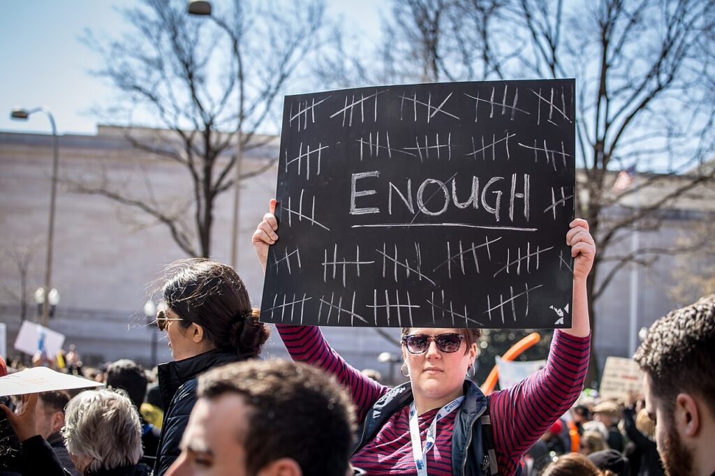 Protest in Washington, DC