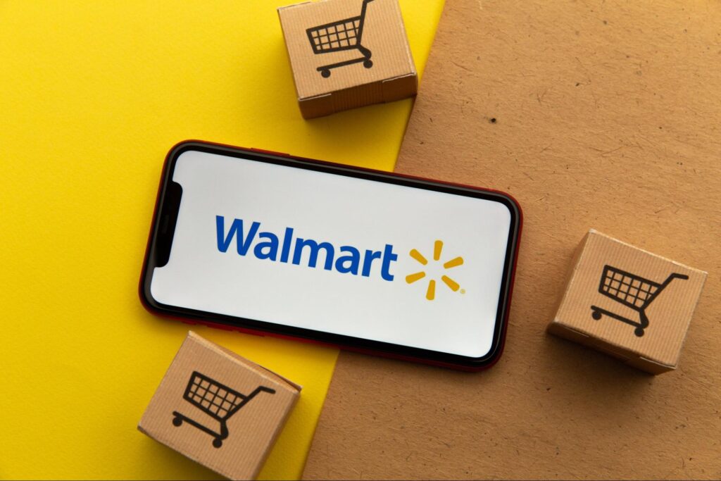 A clipart for Walmart online experience