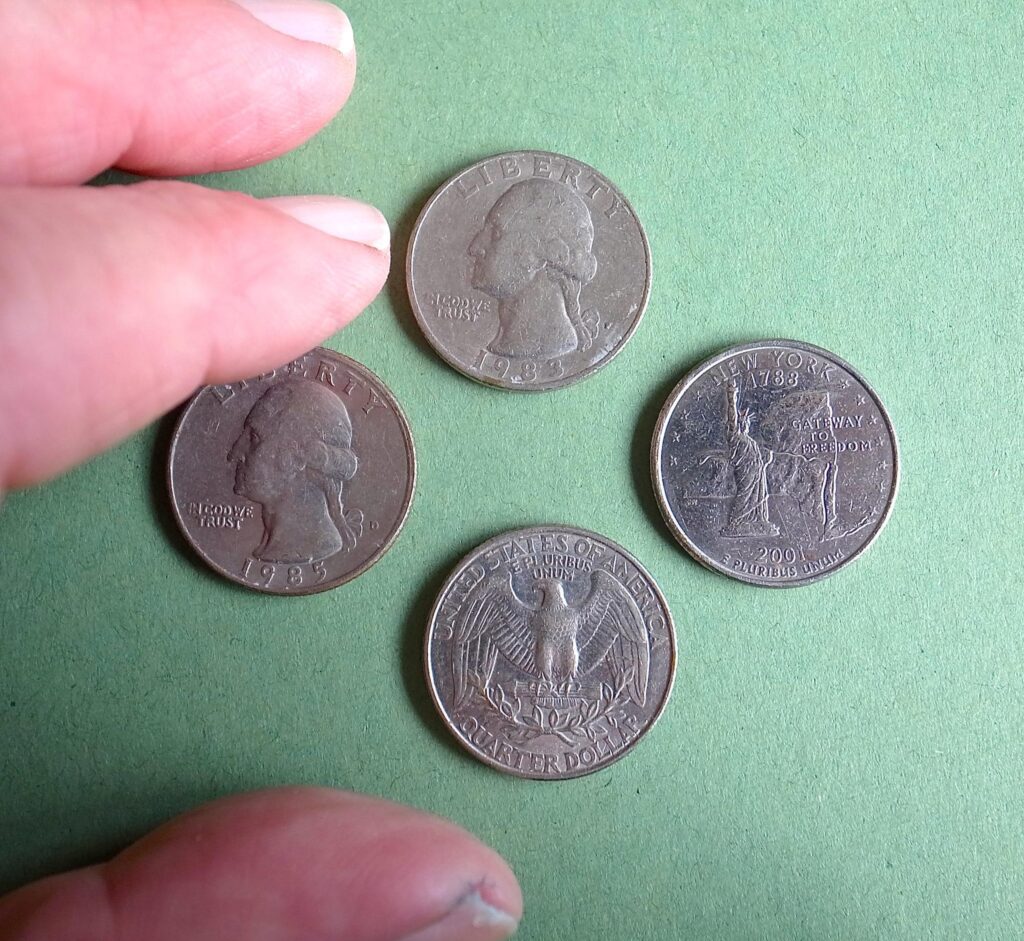 Small collection of old coins