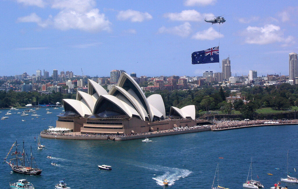 Australia Day, Sydney Harbour, 2004