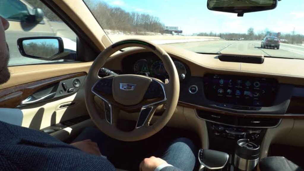 Demo of GM's SuperCruise technology