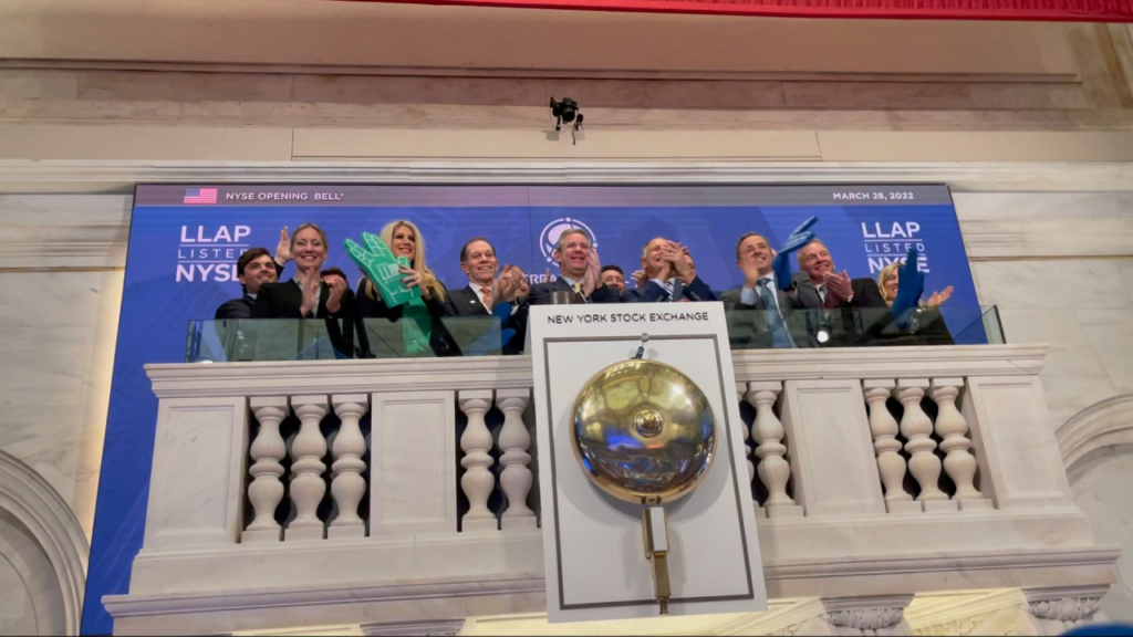 Terran Team Ringing the NYSE Bell