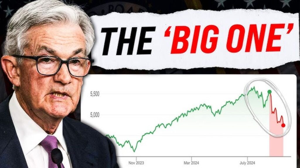 A mugshot of the Fed Chairman and a chart