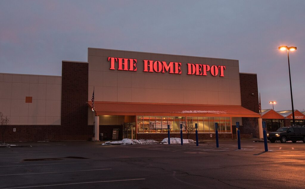 A Home Depot location in Eagan, Minnesota