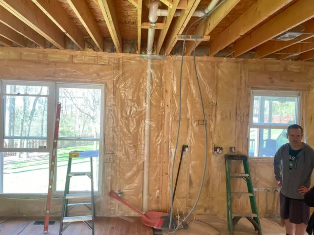 Stripping bare the floorboard