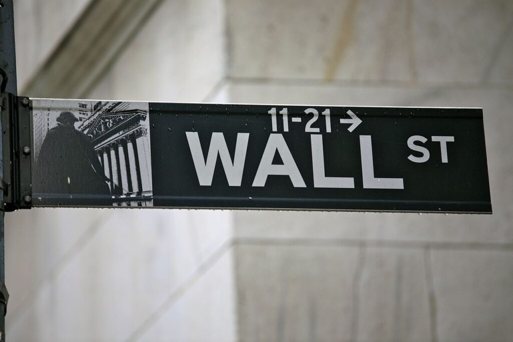 Wall Street sign