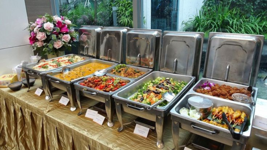 Wedding Buffet Setting