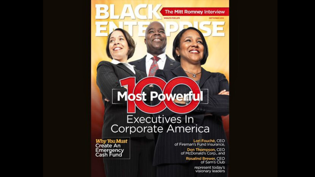 Black CEOs among 100 most powerful corporate Americans