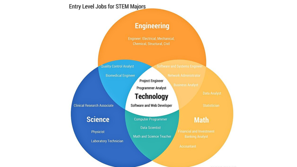 Entry jobs for STEM majors