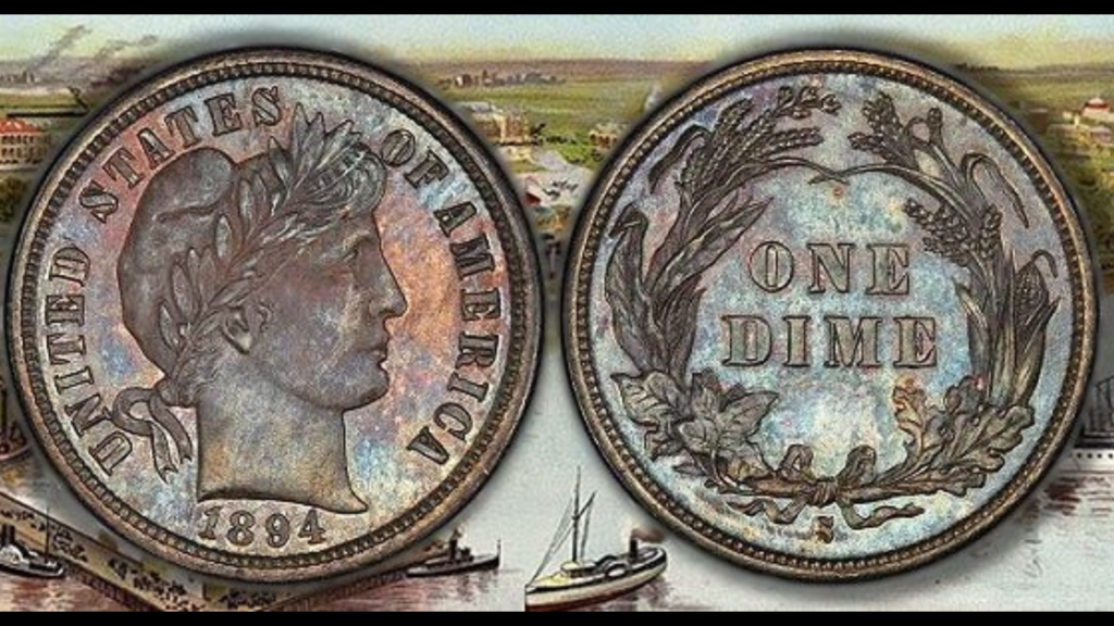 Rare U.S. Coins Worth Money: 1894-S Barber Dime