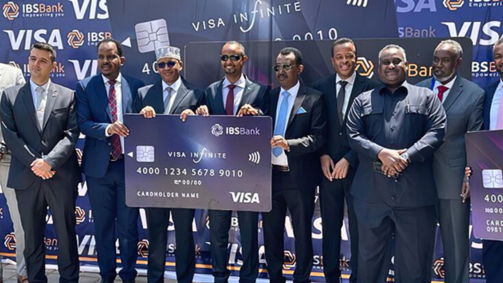 Visa card launch in Somalia