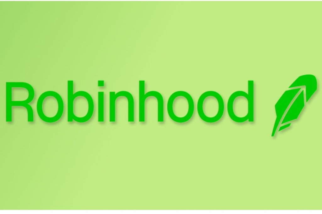 An image of a the Robinhood app logo