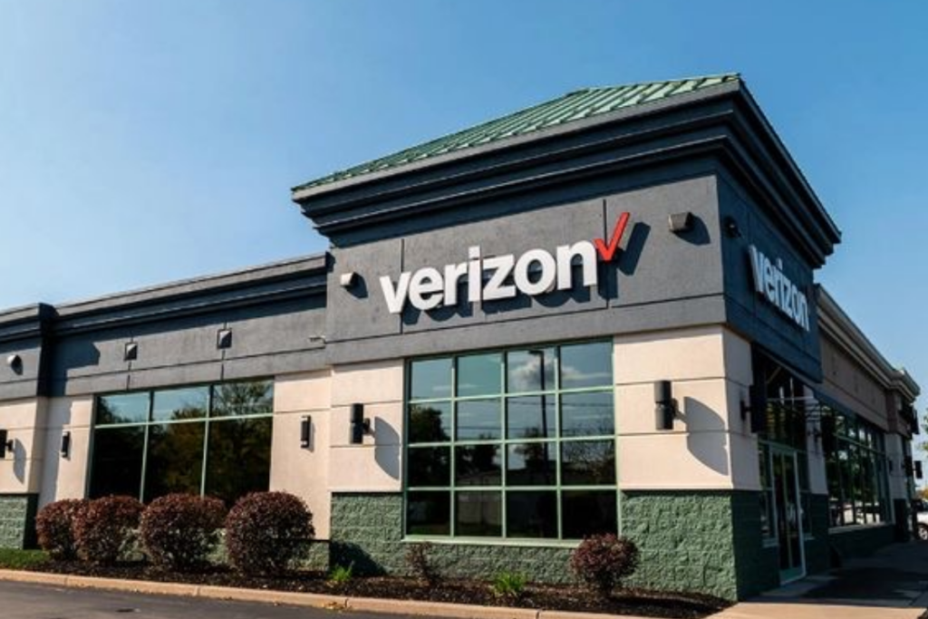 An image of Verizon’s office building