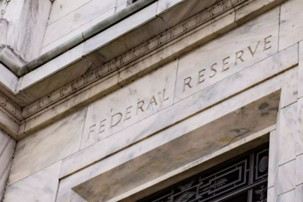 An image of the Federal Reserve bank building