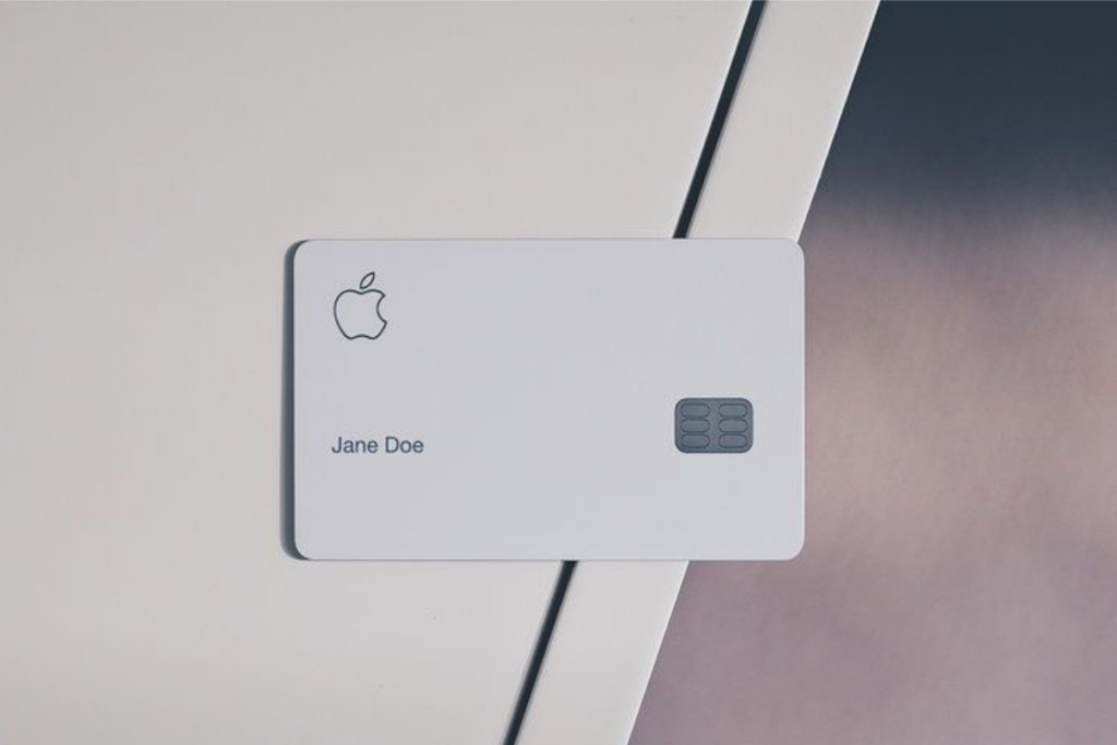 An image of the Apple credit card