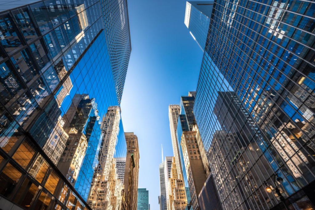 An image of high-rise buildings