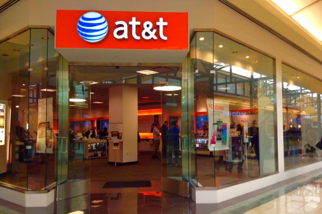 An AT&T storeq