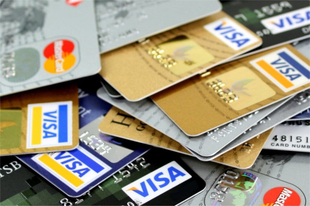 Different types of credit cards