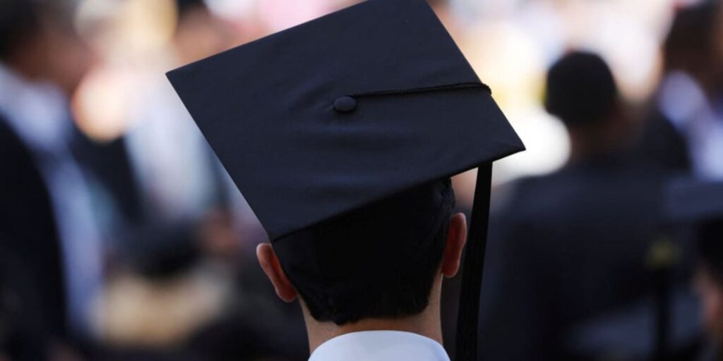 A graduation ceremony