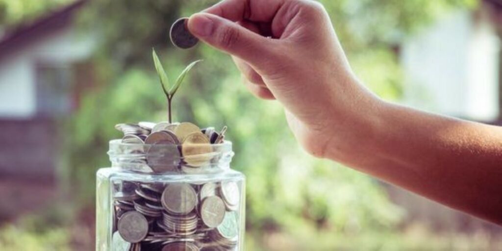 Growing money in a jar