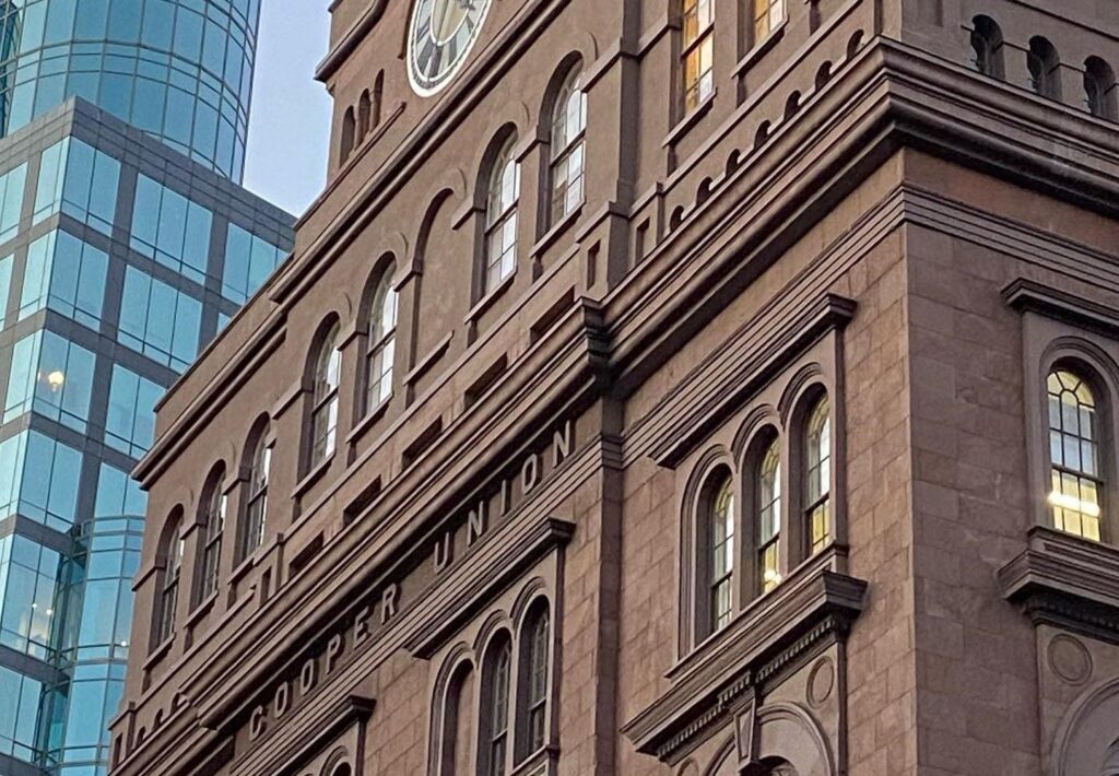 Cooper Union tuition restoration's Foundational Building