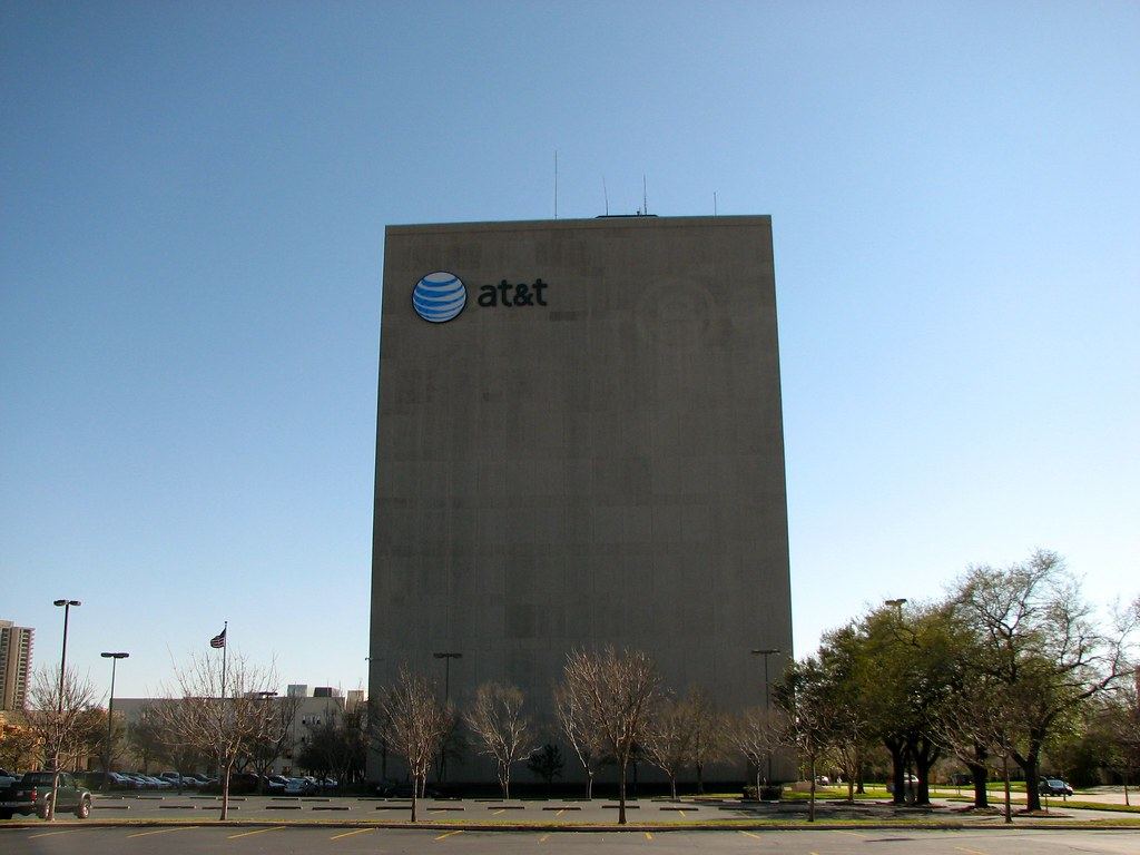 AT&T Central office in Houston