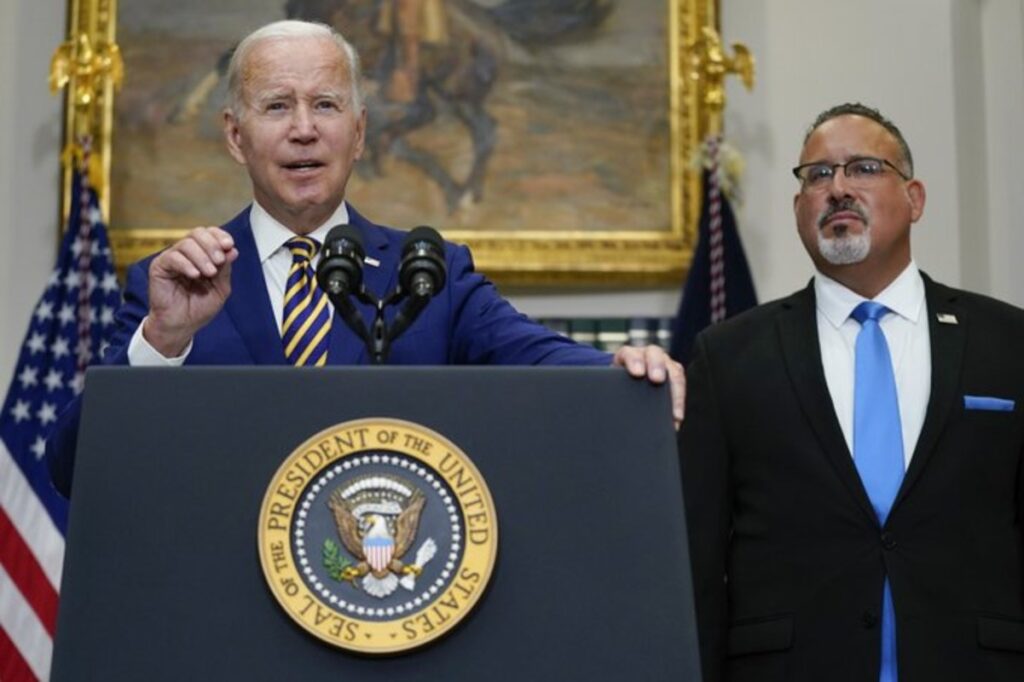 President Biden and Education Department secretary