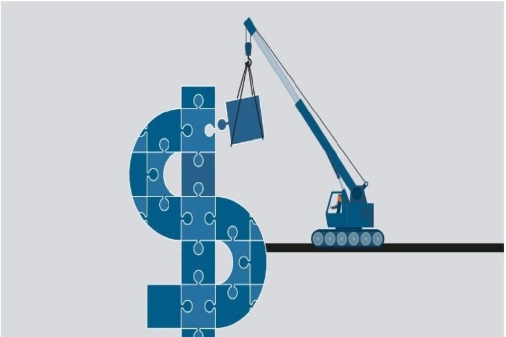 Clipart of dollar sign construction