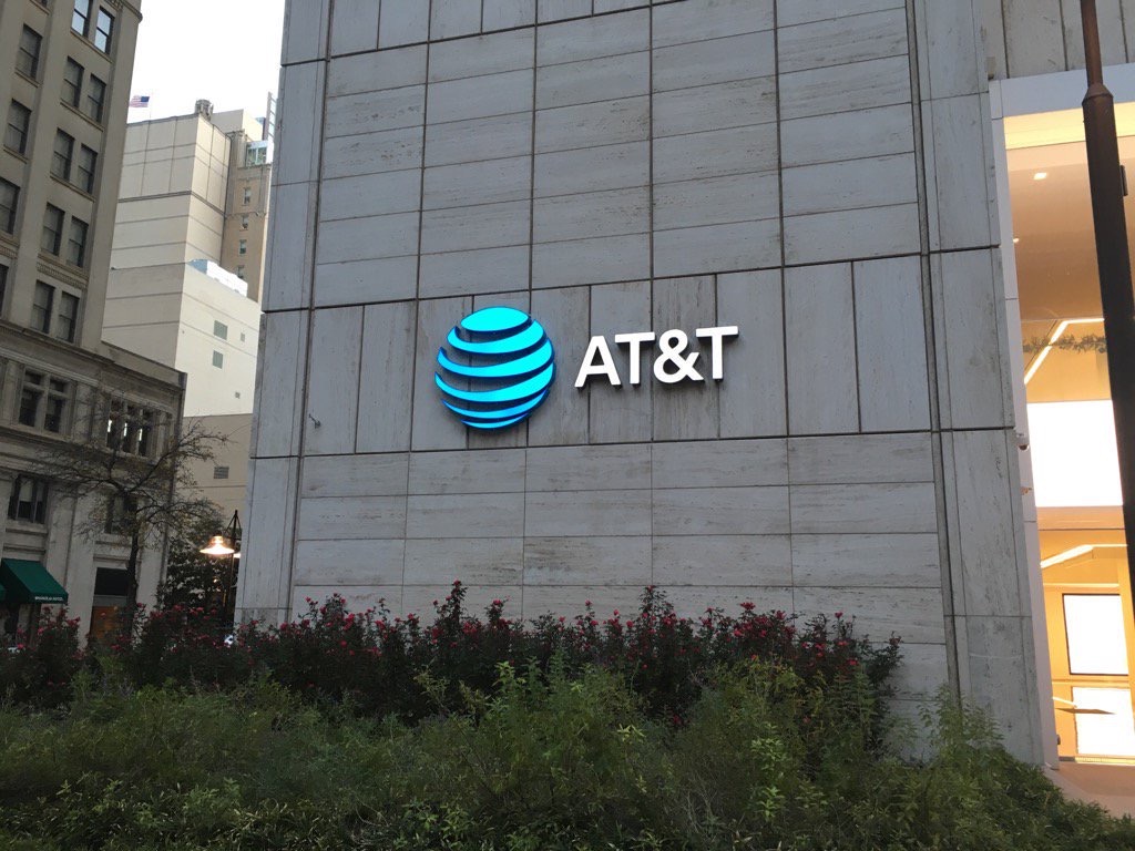 New AT&T Logo in Dallas